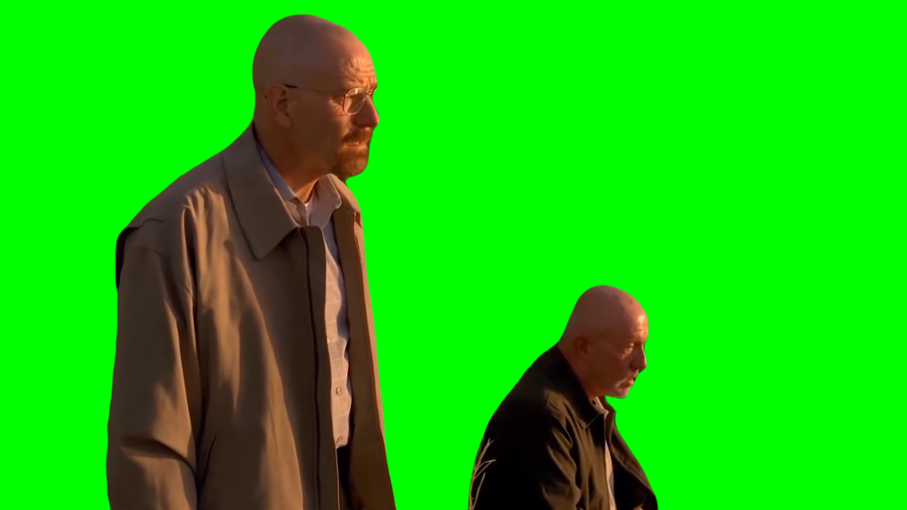 Walter White Kills Mike Ehrmantraut (Green Screen)