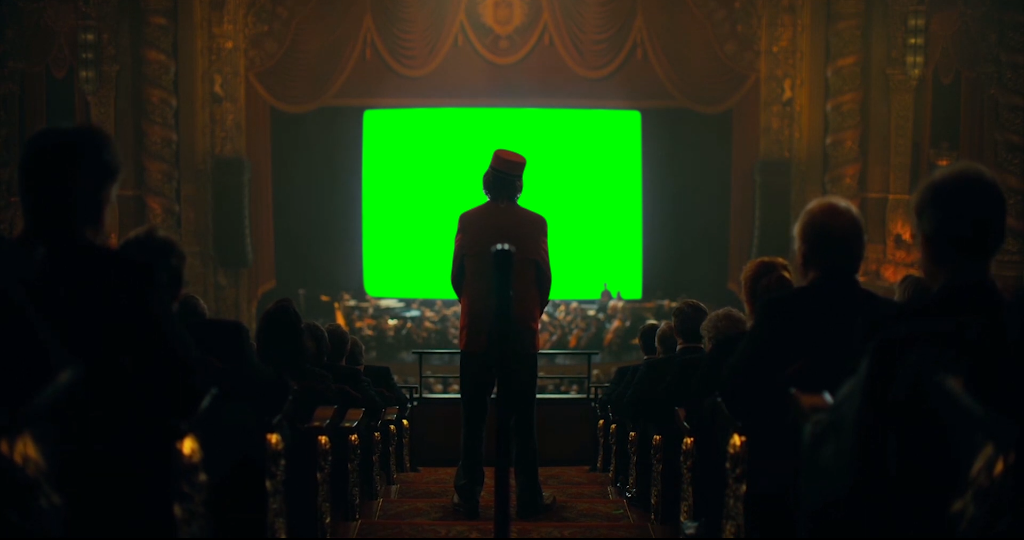 Joker 2019 - Laughing inside theater scene (Green Screen)