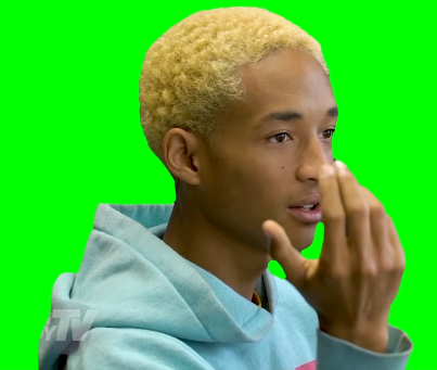 Jaden Smith - Can We Talk About The Political and Economic State of The World Right Now? (Green Screen)