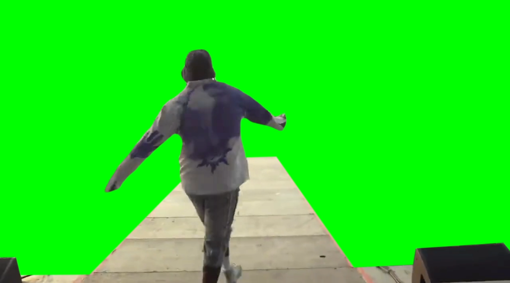 Lil Yachty Stage Walk Out (Green Screen)