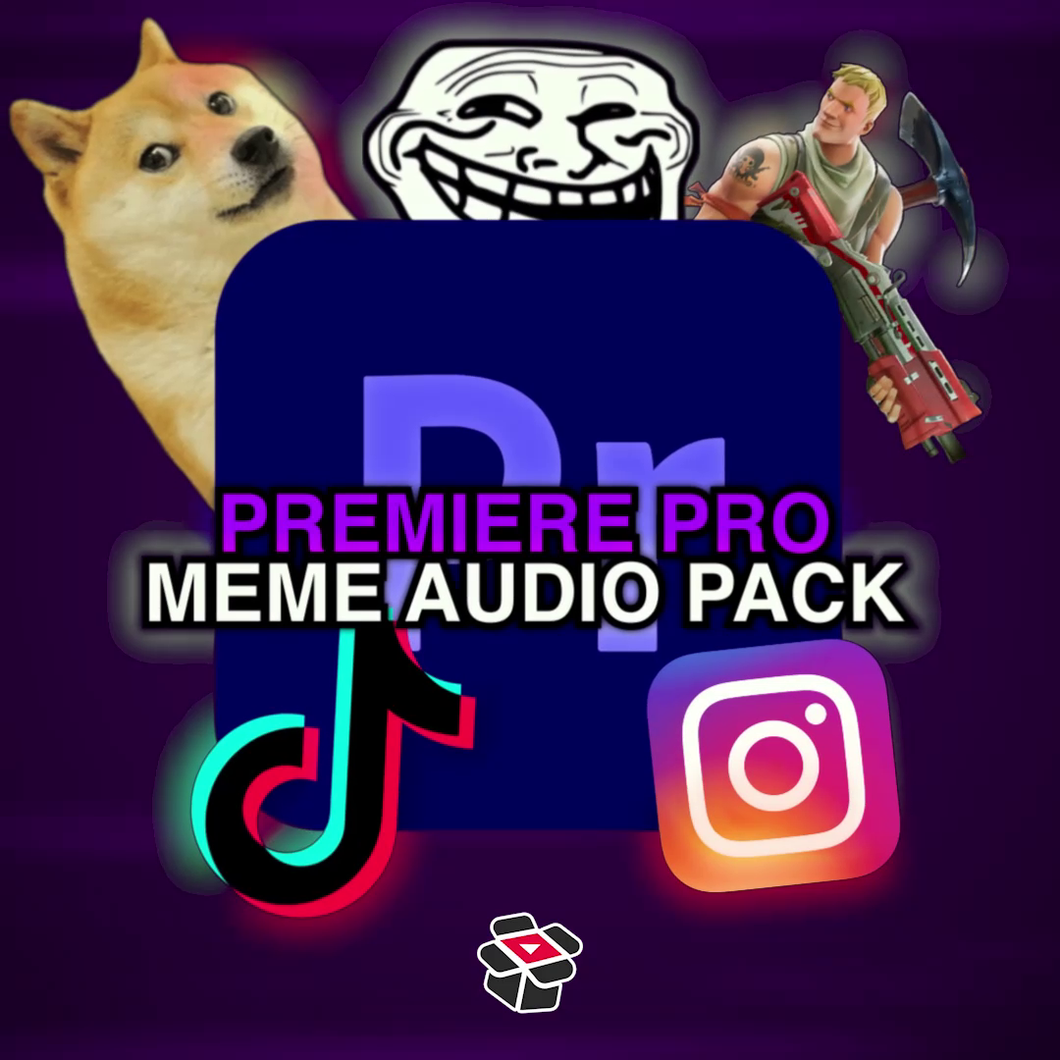 Premiere Pro Meme Audio Effects Pack