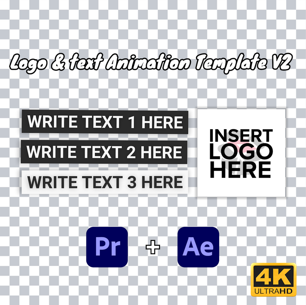 Logo & Text Animation Template V2