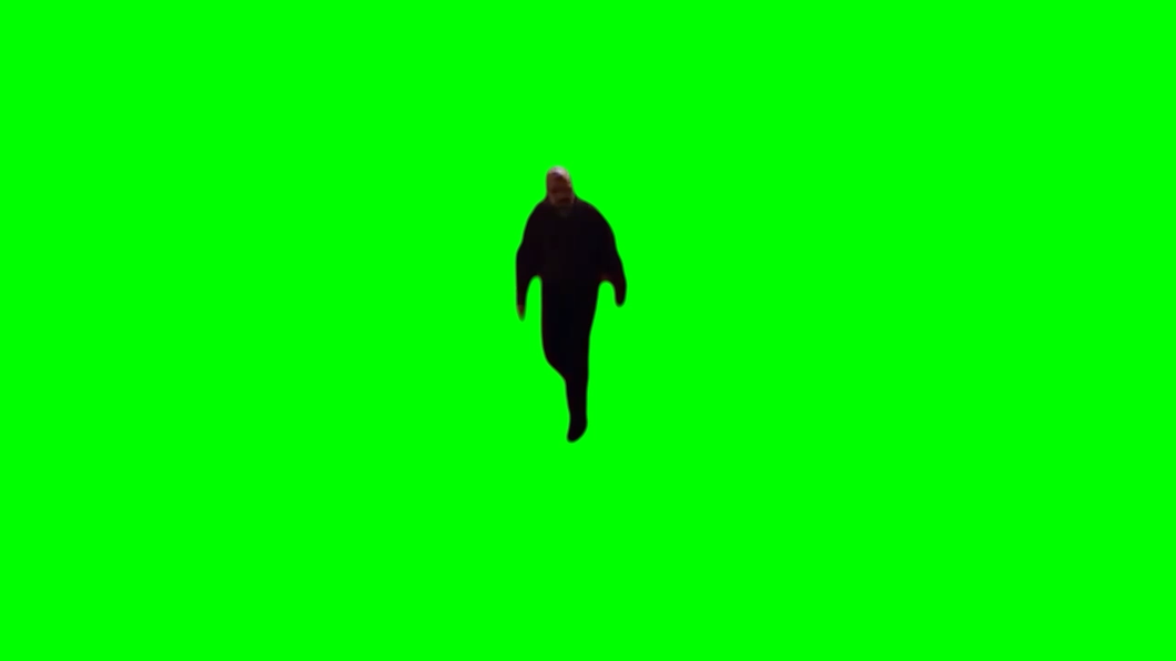 Walter White Points Middle Finger At Camera (Green Screen)