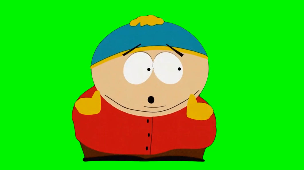 Cartman - Screw You Guys I'm Going Home (Green Screen)