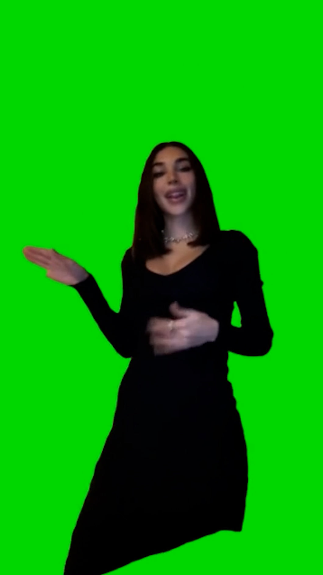 Chantel Jeffries TikTok Dance (Green Screen)