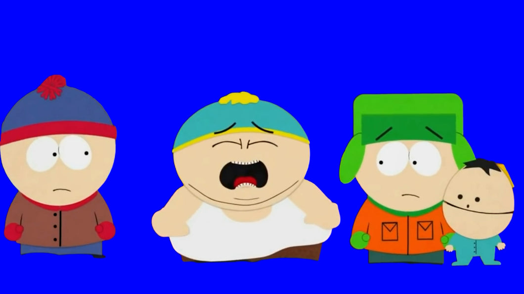 Cartman Crying (Green Screen)