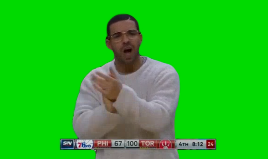 Drake Clapping (Green Screen)
