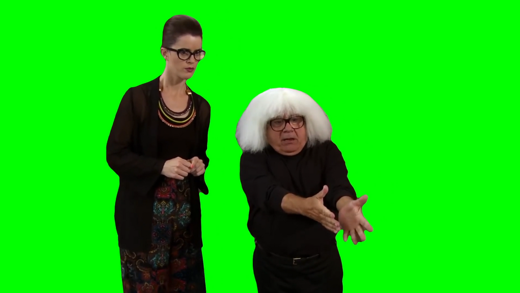 Ongo Gablogian - That I Love, Absolutely Love (Green Screen)