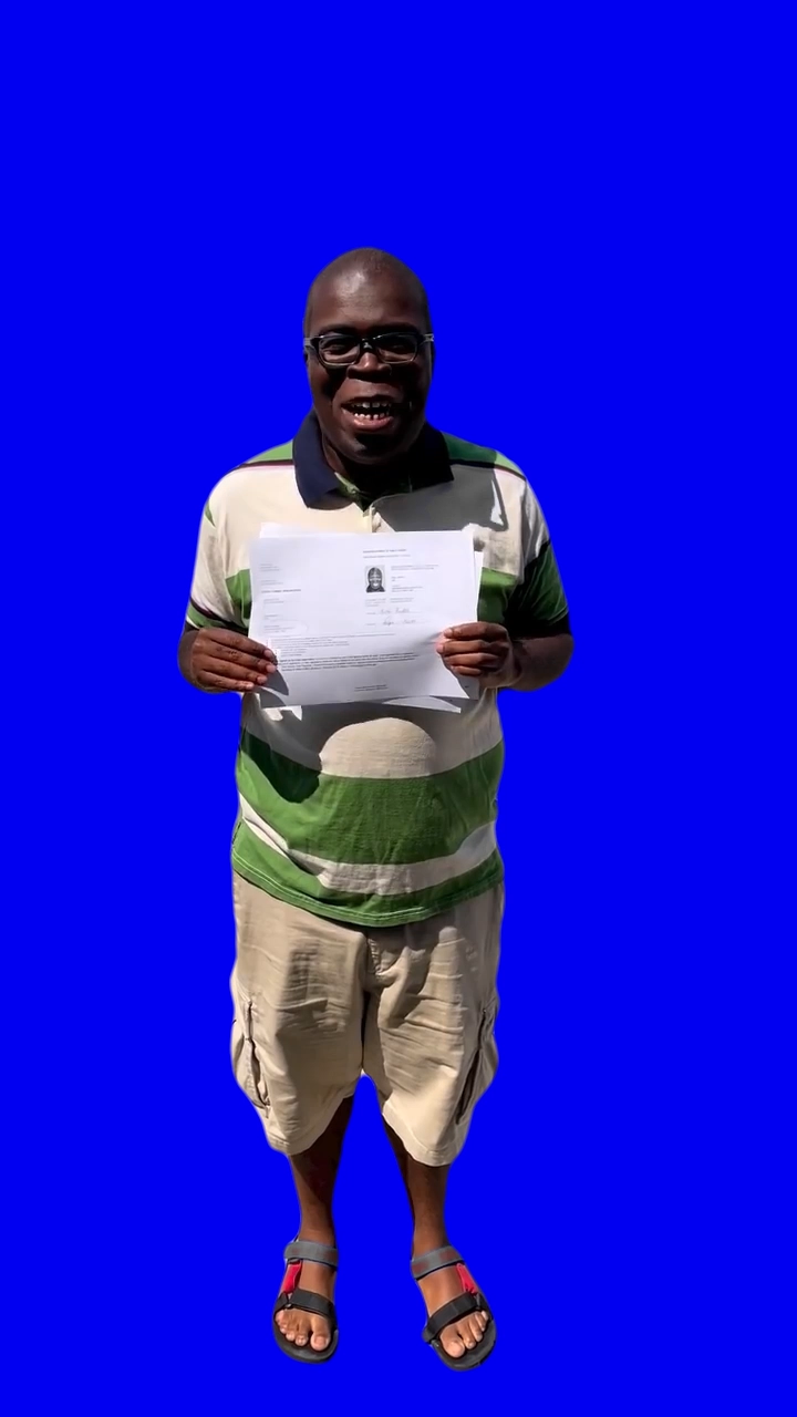 It's Official, I'm Now Licensed! (Blue Screen) (Green Screen)