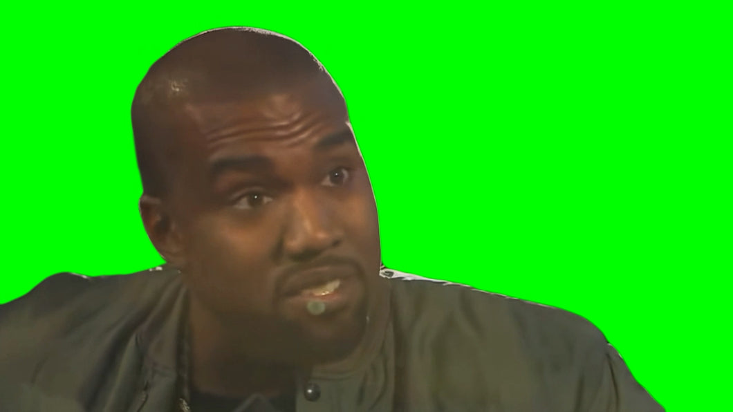 Kanye West - ***** In Paris (Green Screen)