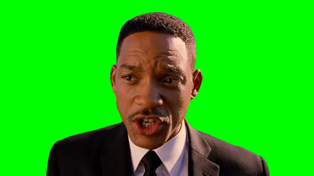 Men In Black - Stolen Car Scene (Green Screen)