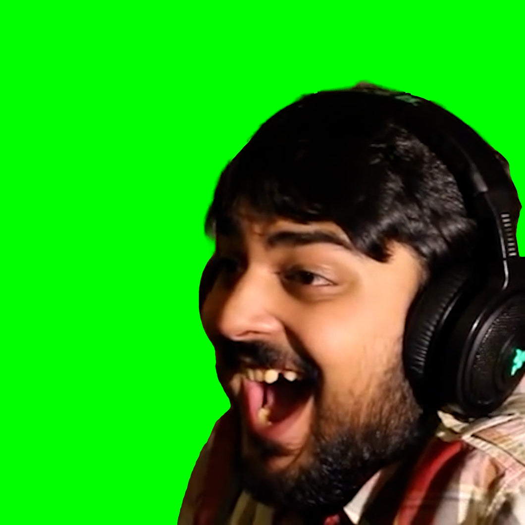 Mutahar Laughing (Green Screen)