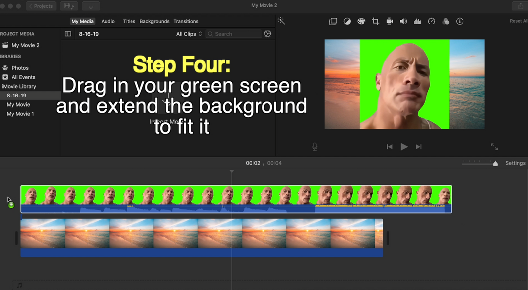 How To Add Green Screen On Imovie (Tutorial)