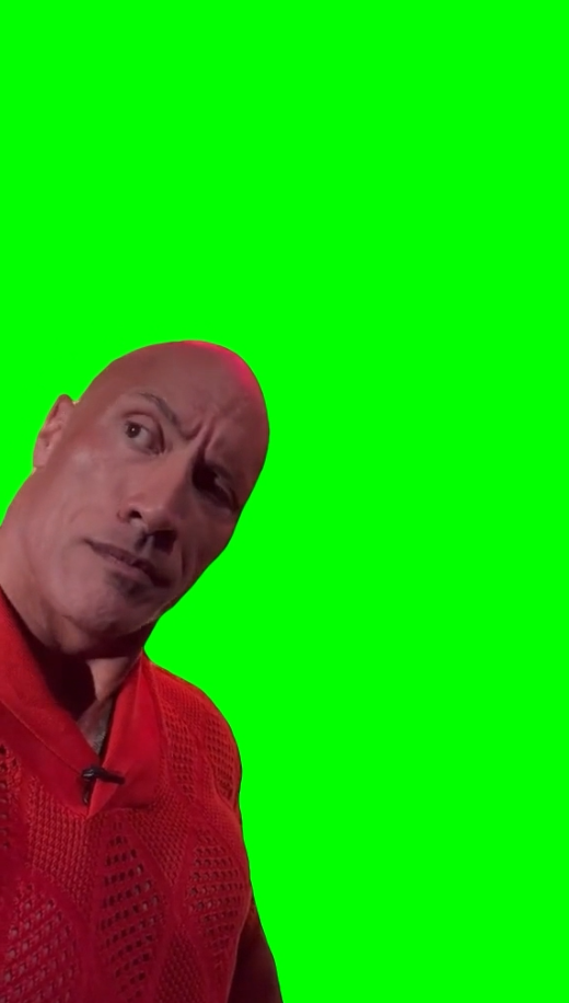 The Rock - I got to Introduce you to my neighbor (Green Screen)