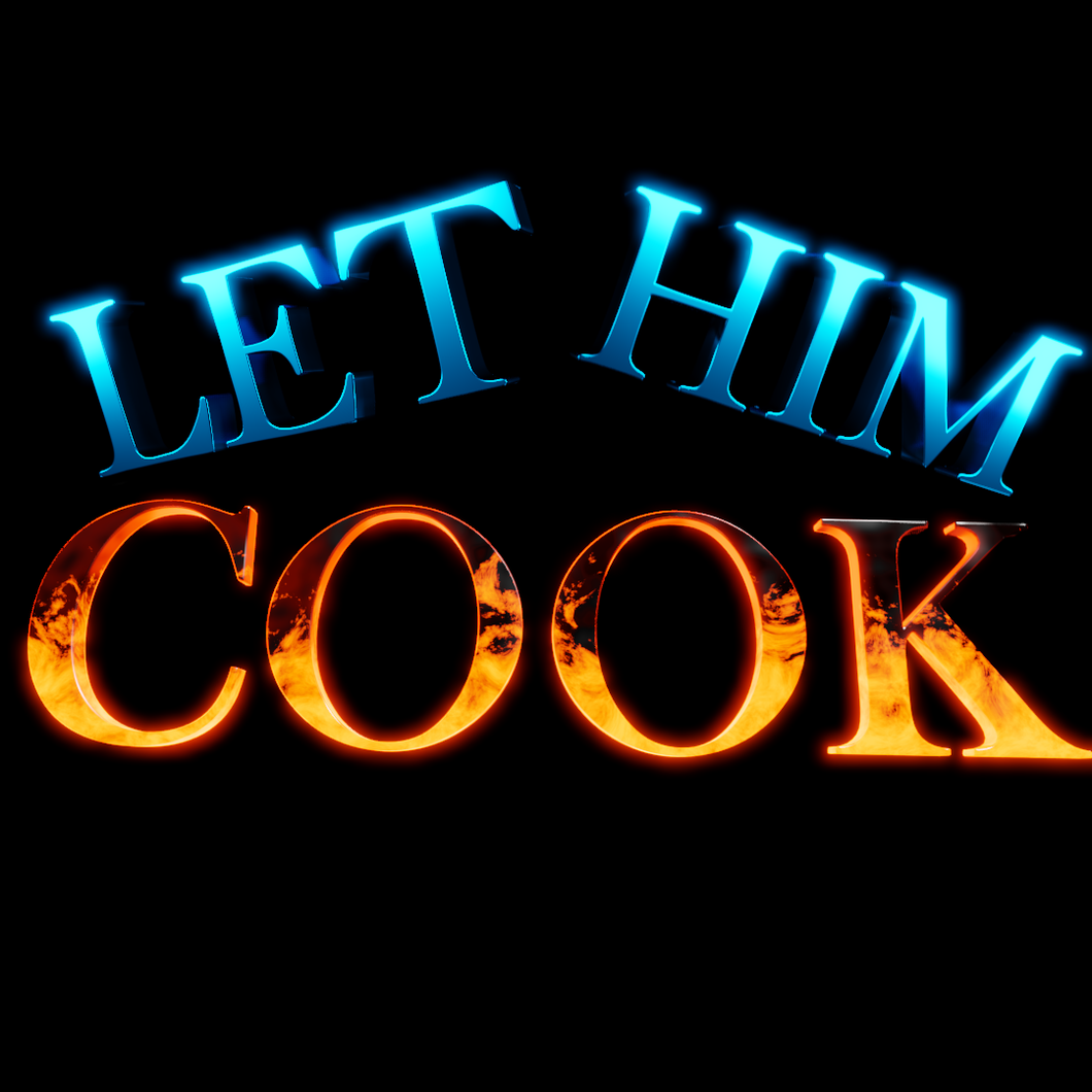Let Him Cook 3D Animation (Green Screen)