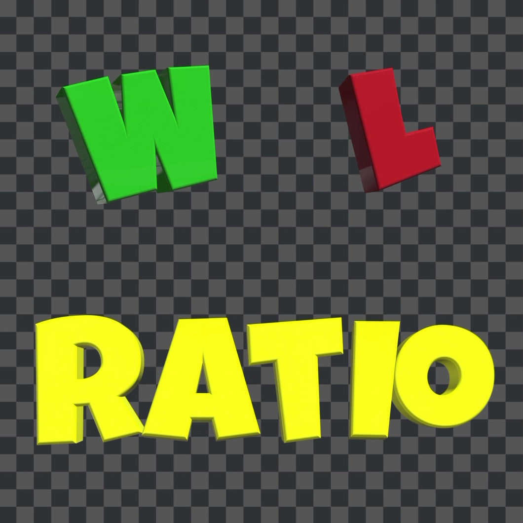 W + L + Ratio Memes 3D Animations Bundle