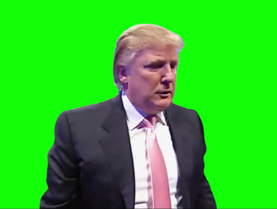 Donald Trump Take Down WWE [Trump only] (Green Screen)