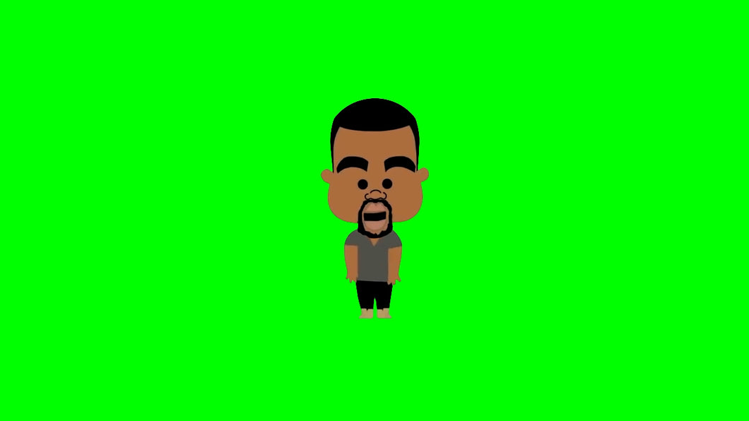Kanye West - Wake Up (Green Screen)