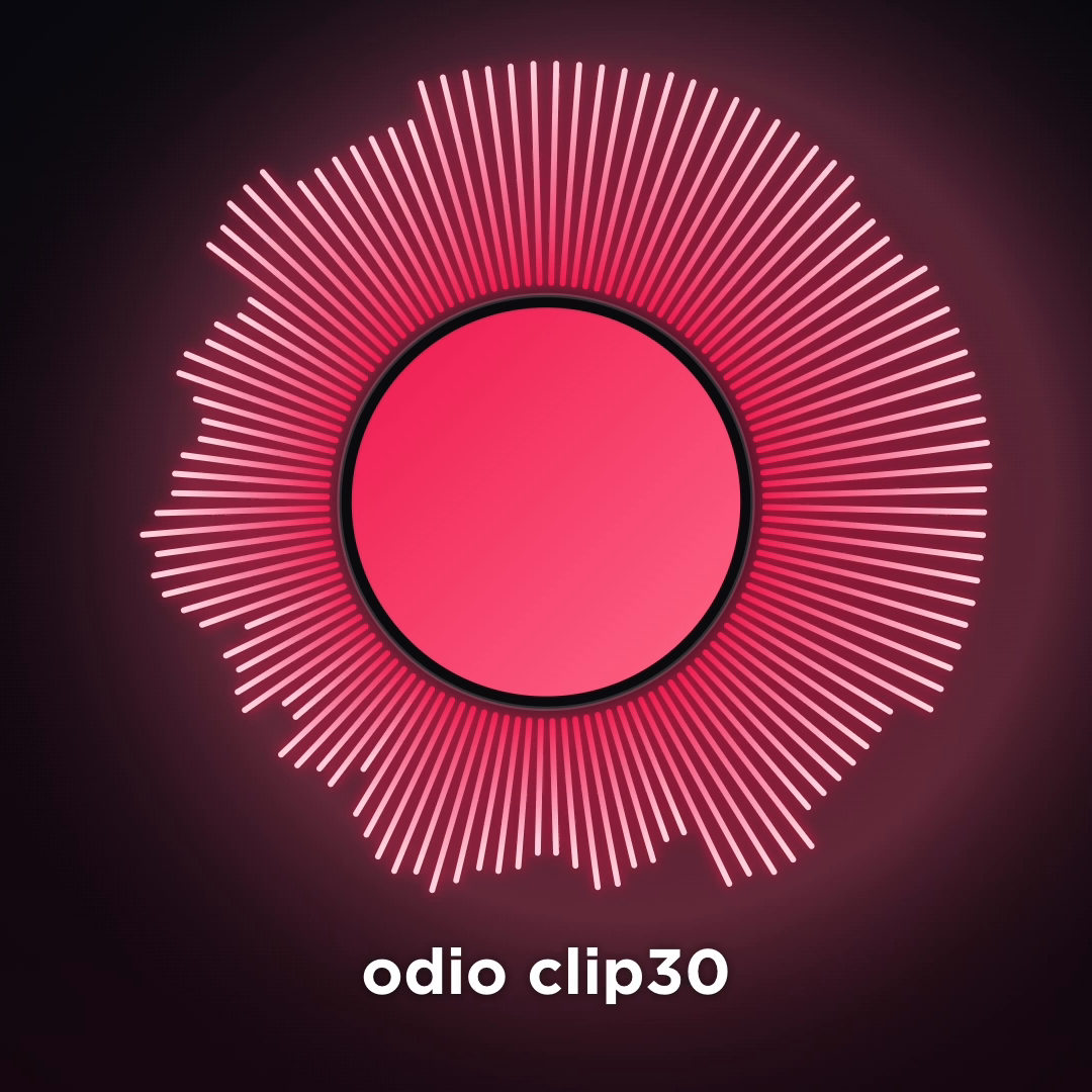 Music Visualizer example